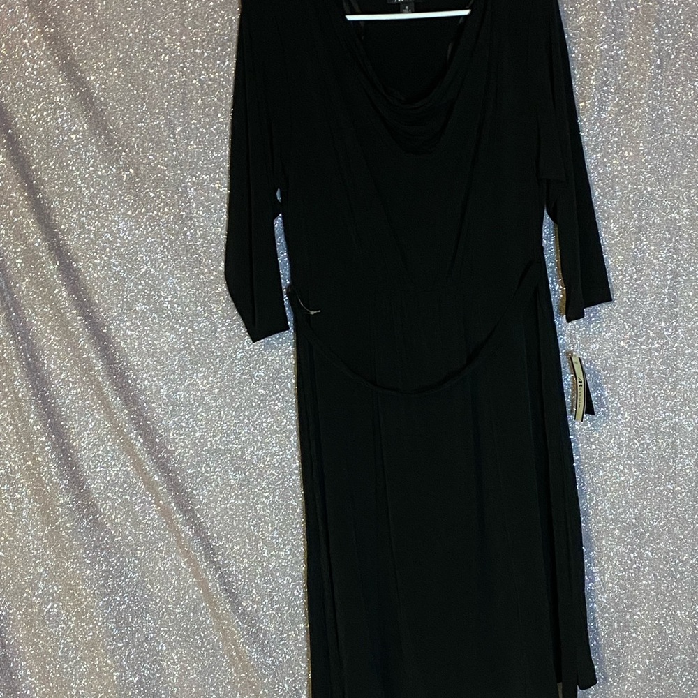 Black long sleeve dress